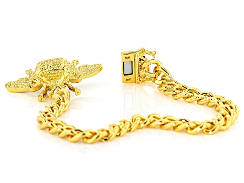 Brioni SCGC0LPC4919700 関税送料込 Gold Tone Multi-Color Crystal Bee Bracelet - OPC955 | JTV