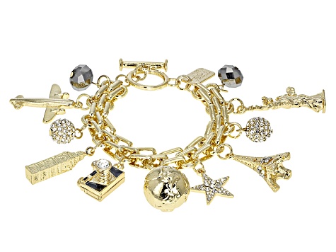 Travel Treasures™ 14K Gold Charm Bracelet