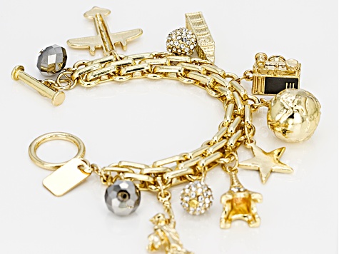 Travel Treasures™ 14K Gold Charm Bracelet