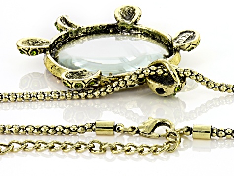 10x Magnifying Glass Necklaces Vintage Antique Multicolor Loupe Pendant  Necklace 