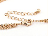 Gold Tone Layered Necklace