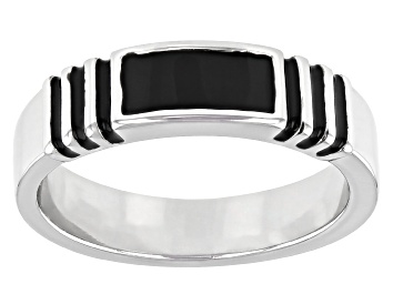 Picture of Stainless Steel & Silver Tone Mens Ring