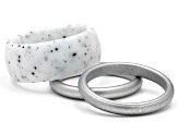 Silicone Women's Band Rings set of 3