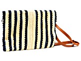 Woven Straw Crossbody Bag