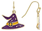 Gold Tone Halloween Earring Set of 6