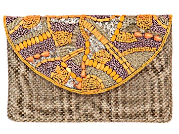 Picture of Sequin, Resin & Bead Clutch