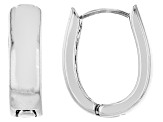 White Cubic Zirconia Silver Tone Set of 6 Earrings