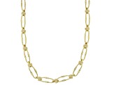 Gold Tone Necklace and Bracelet Set