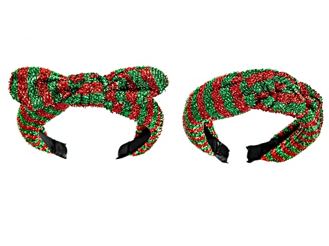 Red & Green 2 Pack Headband