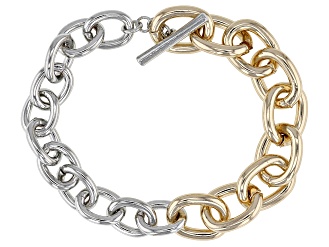 Two-Tone Link Bracelet