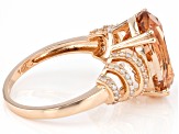 Cor-De-Rosa Morganite™ 10k Rose Gold Ring 5.22ctw
