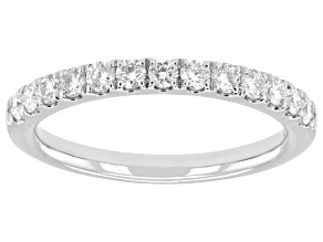 Lab-Grown Diamond G VS Platinum Band Ring 0.50ctw