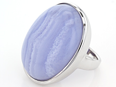 blue agate ring