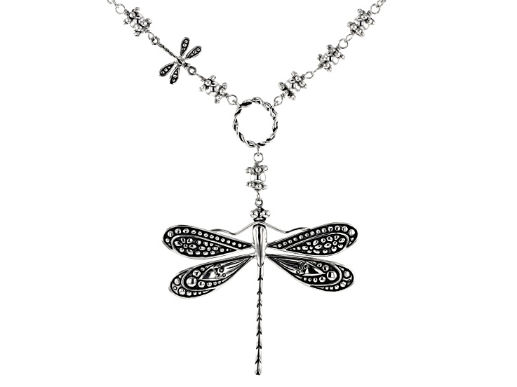 Dragonfly Sterling Silver Necklace
