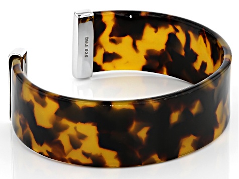 Tortoise shell clearance cuff bracelet