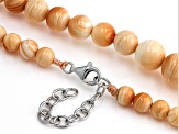 King Conch Shell Graduated Beaded Necklace