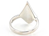 Abalone Shell Sterling Silver Statement Ring