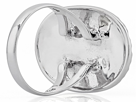 Sterling Silver Starfish & Seashell Ring