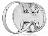 Sterling Silver Starfish & Seashell Ring