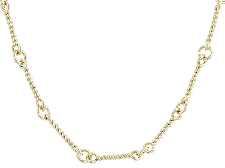 18K Gold-Plated Chain Necklace