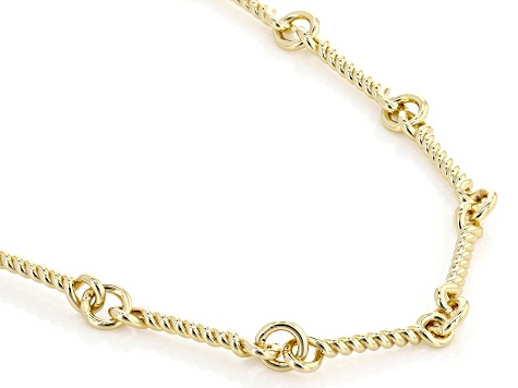 18K Gold-Plated Chain Necklace