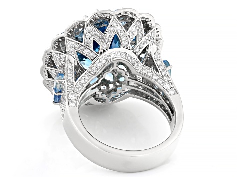 【在庫僅少】 Aquamarine Maria Santa With Ring Platinum Diamond White チャーム