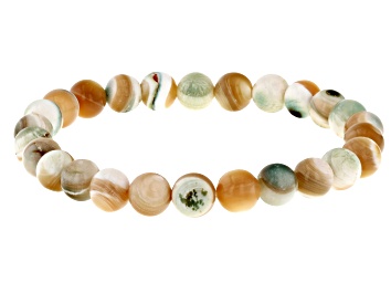 Picture of Green Turban Shell Stretch Bracelet