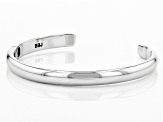 Rhodium Over Brass "You Are My Sunshine" Engraved Cuff Bracelet