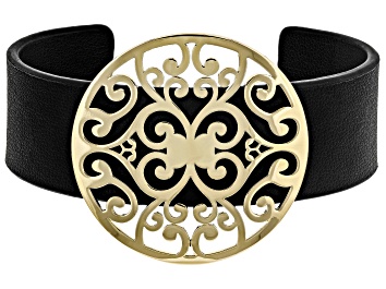 Picture of Gold Tone Filigree Cuff Bracelet