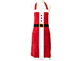 Santa Apron 100% cotton. Machine washable.