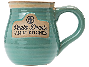 Picture of Paula Deen's Family Kitchen Aqua Glaze Coffee Mug
