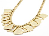Gold Tone Matte Necklace
