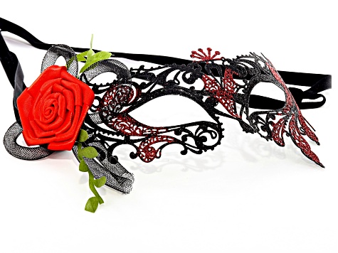 Pre-Owned Black Tone Day Of The Dead Mask