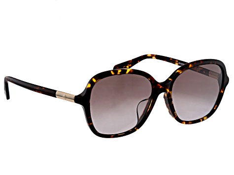 Pre-Owned Kate Spade Brylee Dark Havana/Brown Sunglasses - PPR2558