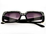 Pre-Owned Crystal Black Sunglasses
