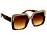 Pre-Owned Crystal Brown Sunglasses