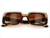 Pre-Owned Crystal Brown Sunglasses