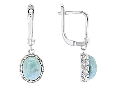 Jtv larimar earrings Clearance