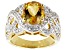 Yellow Citrine 18k Yellow Gold Over Sterling Silver Ring 2.37ctw