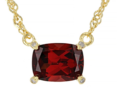 Jtv sales garnet necklace