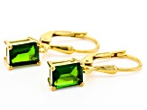 Chrome Diopside 18k Yellow Gold Over Sterling Silver Earrings 1.58ctw