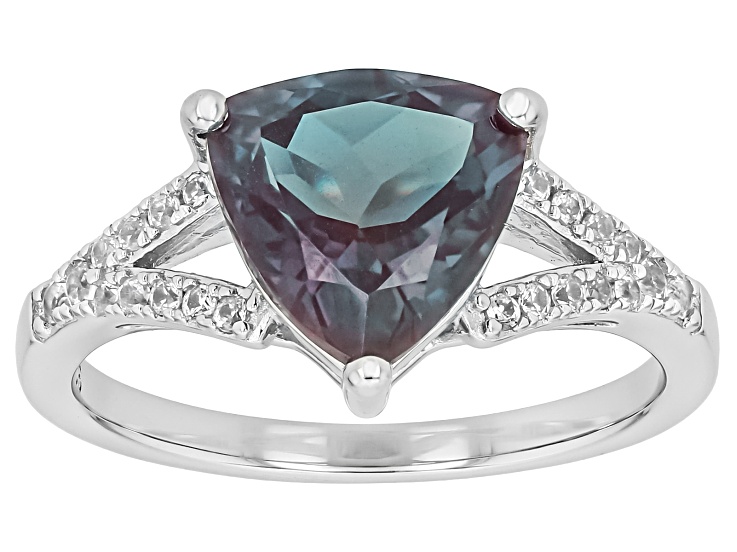 アクセサリー SOUVENIR AND BOREDOM No.031 silver Color Change Lab Created Alexandrite Rhodium Over Sterling Silver