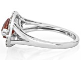 Color Change Zandrite(R) Rhodium Over Sterling Silver Ring 2.23ctw
