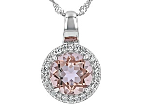 Color Change Zandrite(R) Rhodium Over Sterling Silver Pendant with Chain 2.33ctw