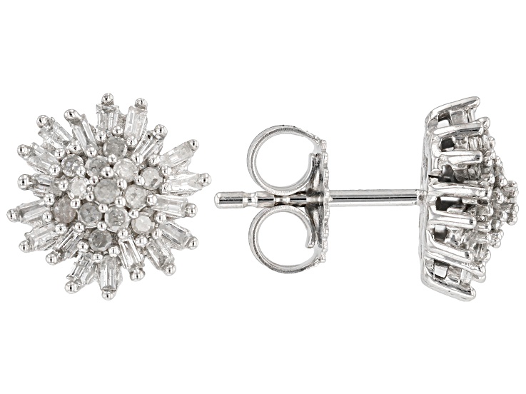 Single Diamond Stud Earring 0.24ctw