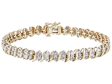 10K 1.00ct Diamond Bracelet – Flawless The Diamond Company