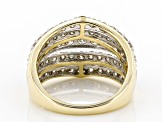 Candlelight Diamonds™ 10k Yellow Gold Multi-Row Ring 2.00ctw