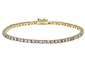 Candlelight Diamonds™ 10k Yellow Gold Tennis Bracelet 5.00ctw