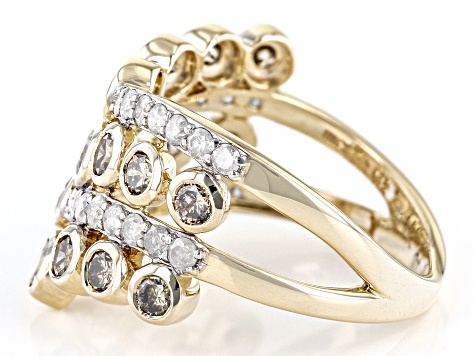 235-DN557 - 18K White & Yellow Gold Polish '3 in 1' Diamond