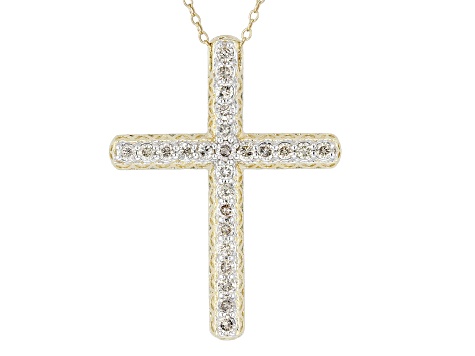 Jtv diamond cross deals necklace